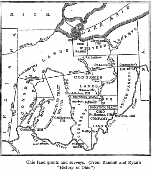 1795 Map of Ohio